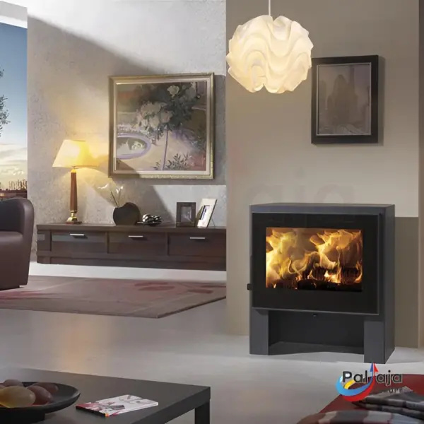 Malkinė krosnelė Panadero Naxos 6,7kW viduje