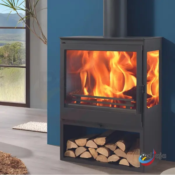 Malkinė krosnelė Panadero Onix 3V 7,1kW viduje