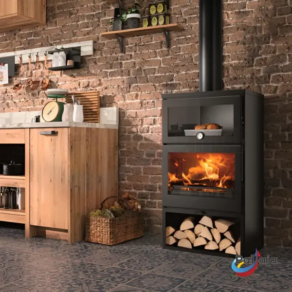 Malkinė krosnelė Panadero Oven 7.4 kW viduje