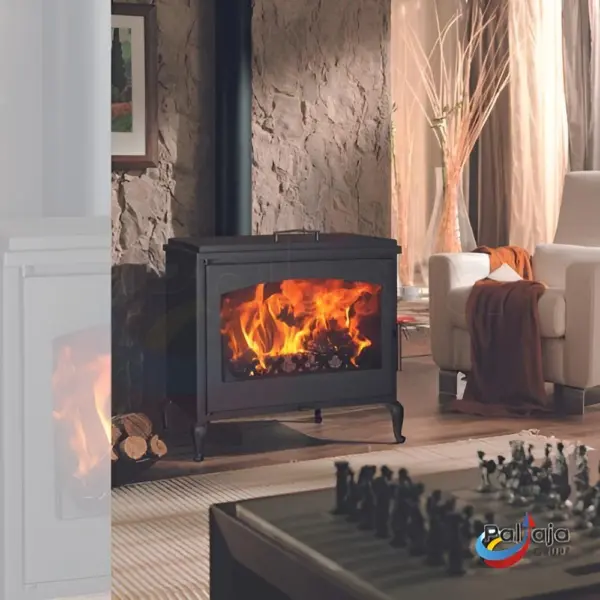 Malkinė krosnelė Panadero Provence 9,8kW viduje