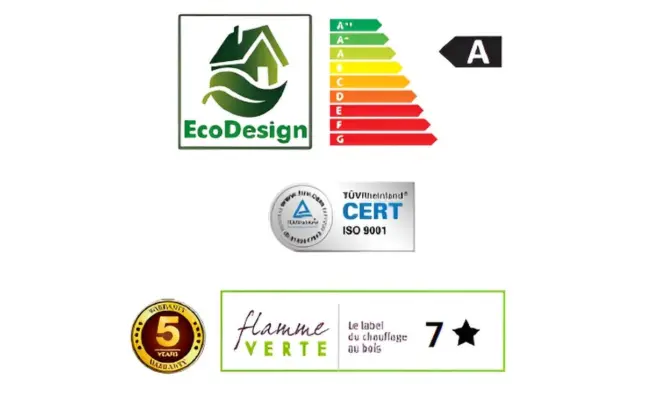 Malkinė krosnelė Panadero Sagres 5.5 kW info