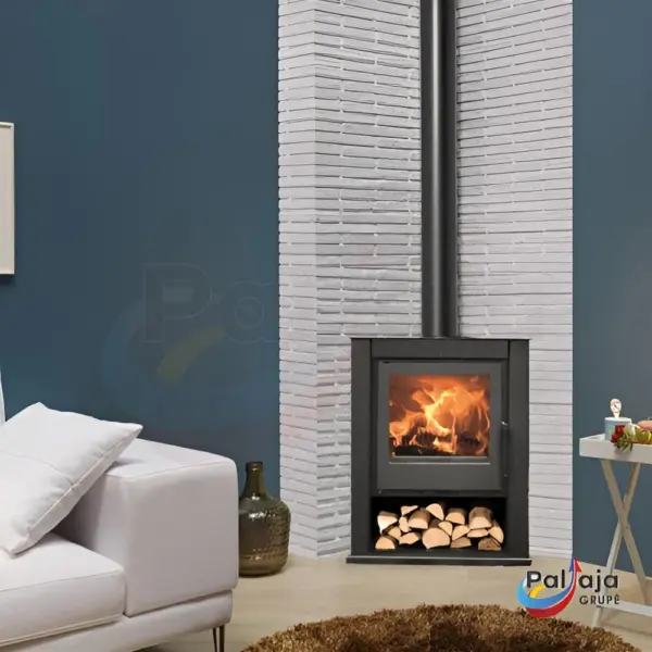 Malkinė krosnelė Panadero Sagres 5.5 kW namuose