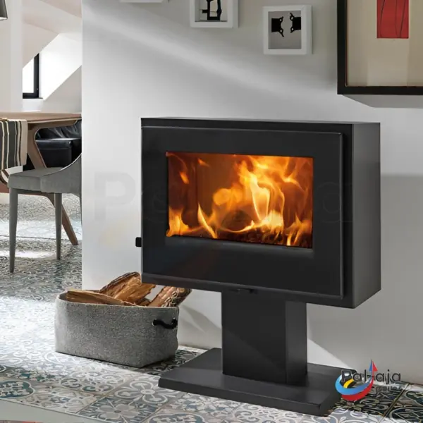 Malkinė krosnelė Panadero Verne 6,7kW viduje