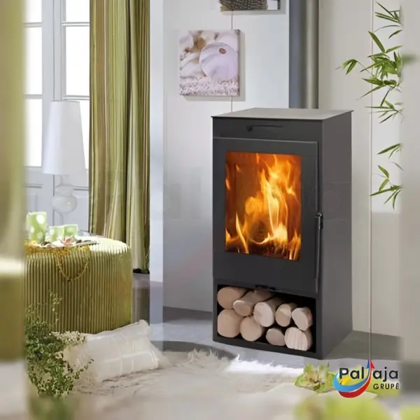 Malkinė krosnelė Panadero Zahara 6.9 kW viduje