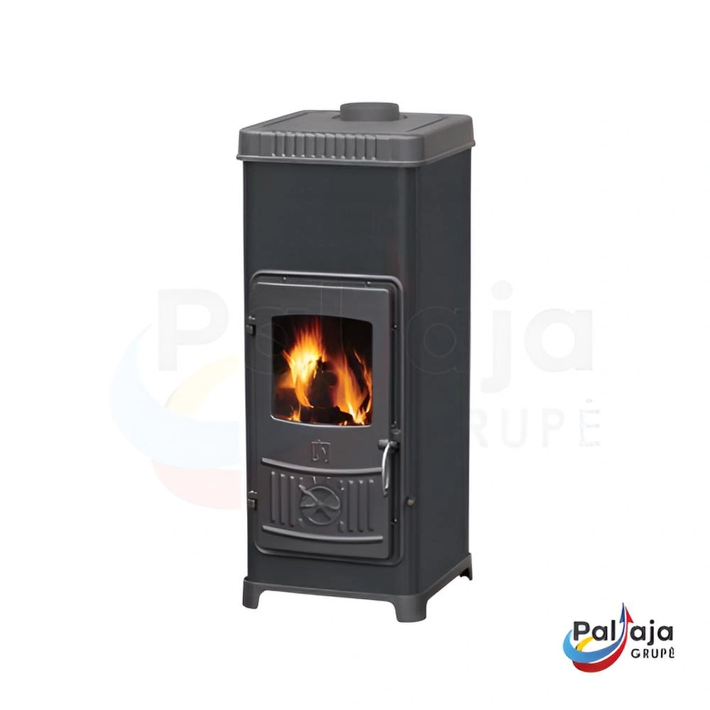 Malkinė krosnelė Plamen Dora 10 N 7.2 kW juoda