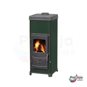 Malkinė krosnelė Plamen Dora 10 N 7.2 kW žalia