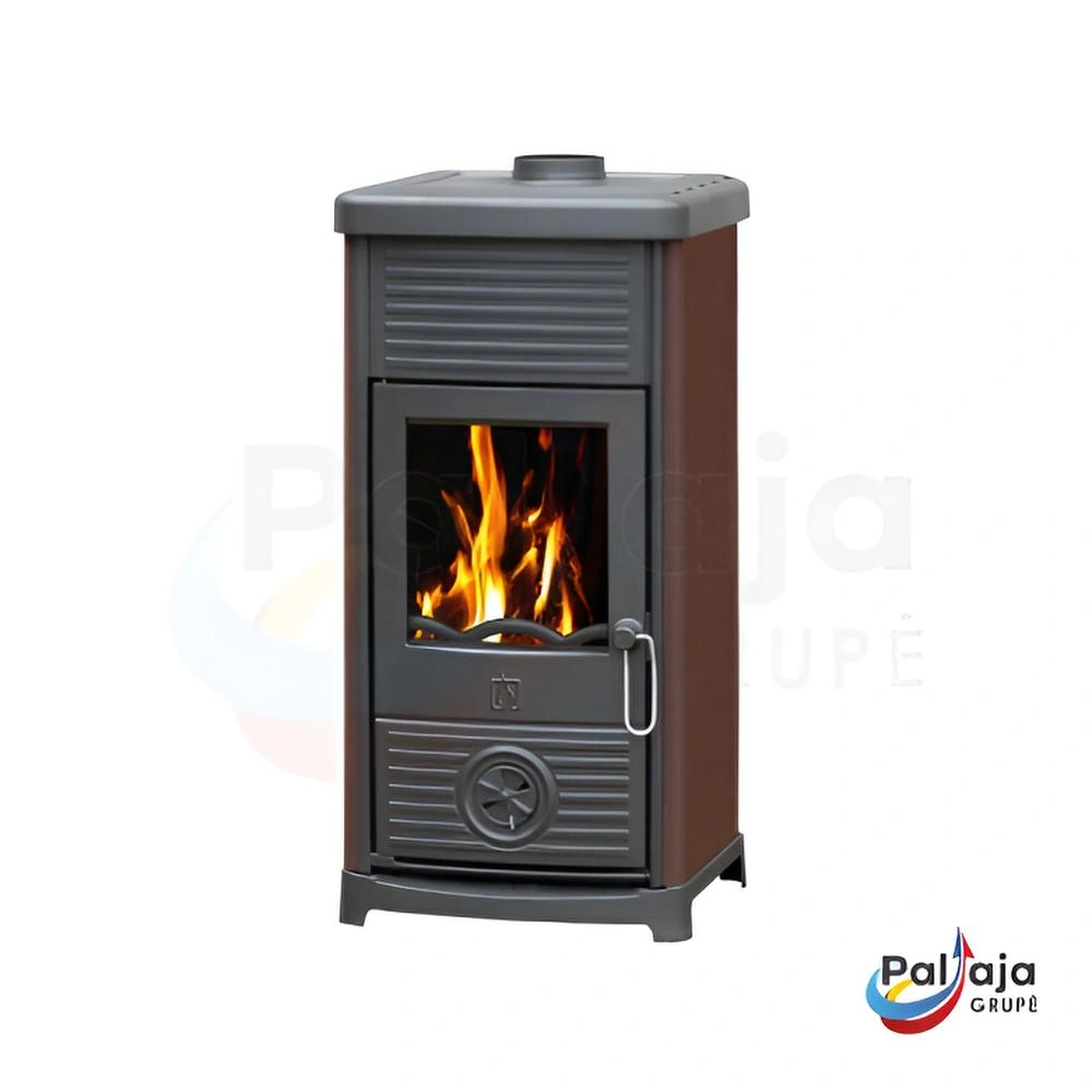 Malkinė krosnelė Plamen Maestral N 6.5 kW ruda