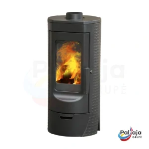 Malkinė krosnelė Plamen Tara 6 kW juoda