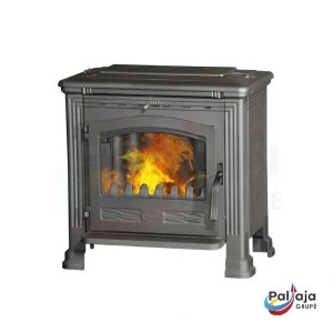 Malkinė krosnelė Plamen Tena N 9.5 kW pilka