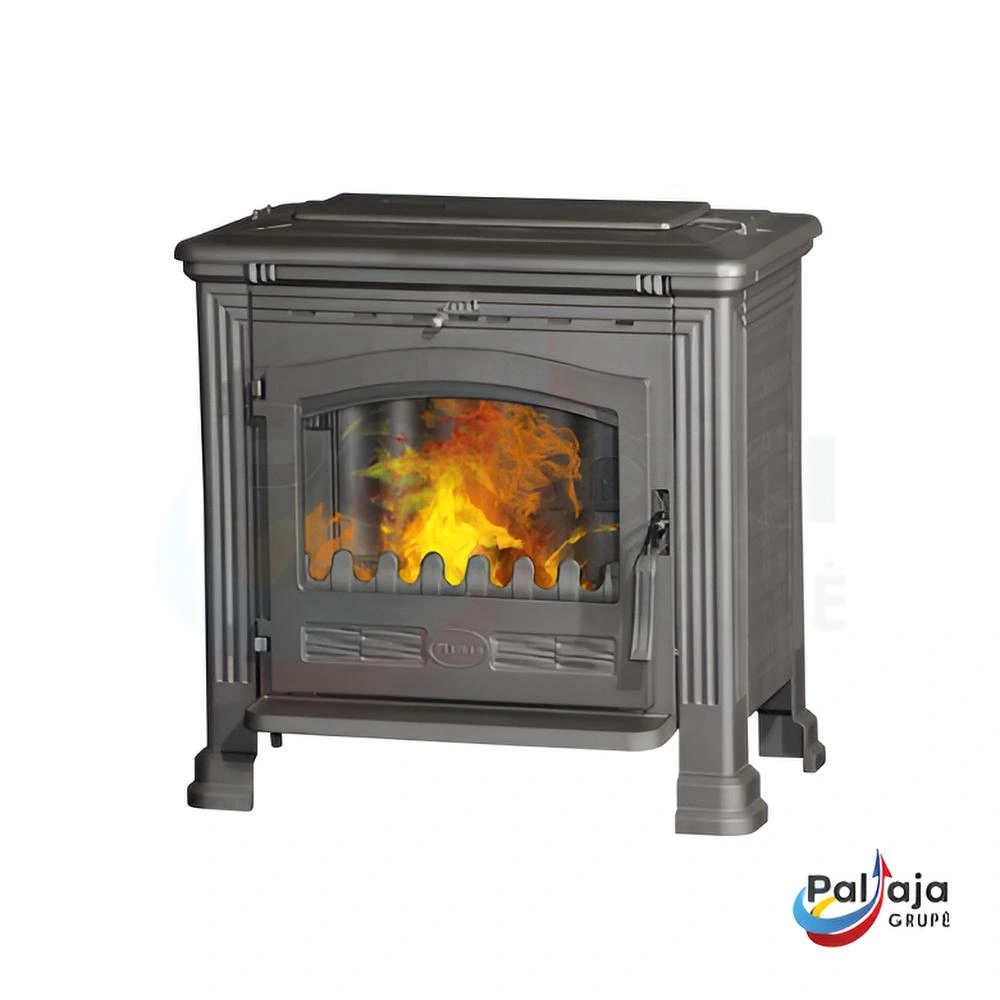 Malkinė krosnelė Plamen Tena N 9.5 kW pilka
