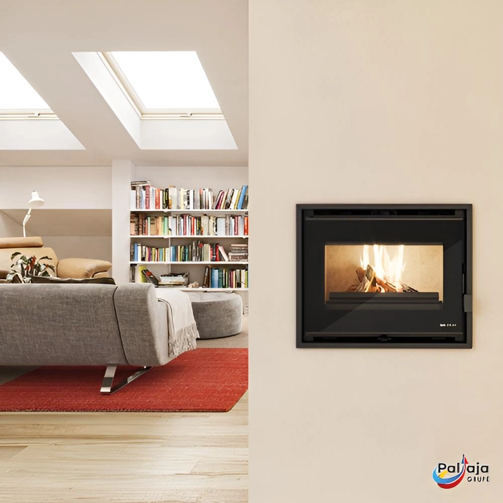 Malkinis židinys EvaCalor CHECCO 8, 7kW namuose