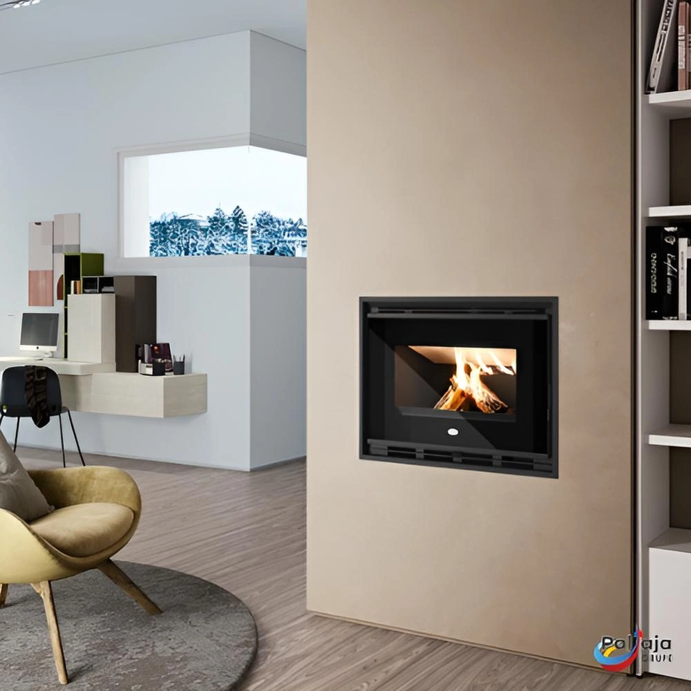 Malkinis židinys EvaCalor LINO 12.5kW namuose