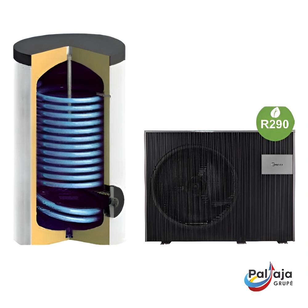 Midea Oras-Vanduo Nature R290 12kW + ВТM Premium 200L pasiūlymas