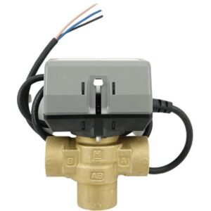 Trieigis vožtuvas su pavara PAW-3WYVLV-HW