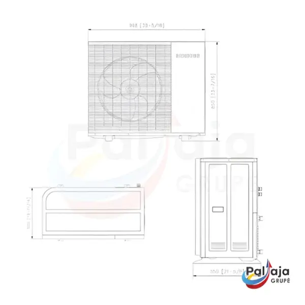 Samsung EHS Mono R290 5kW Pump matmenys Paltaja