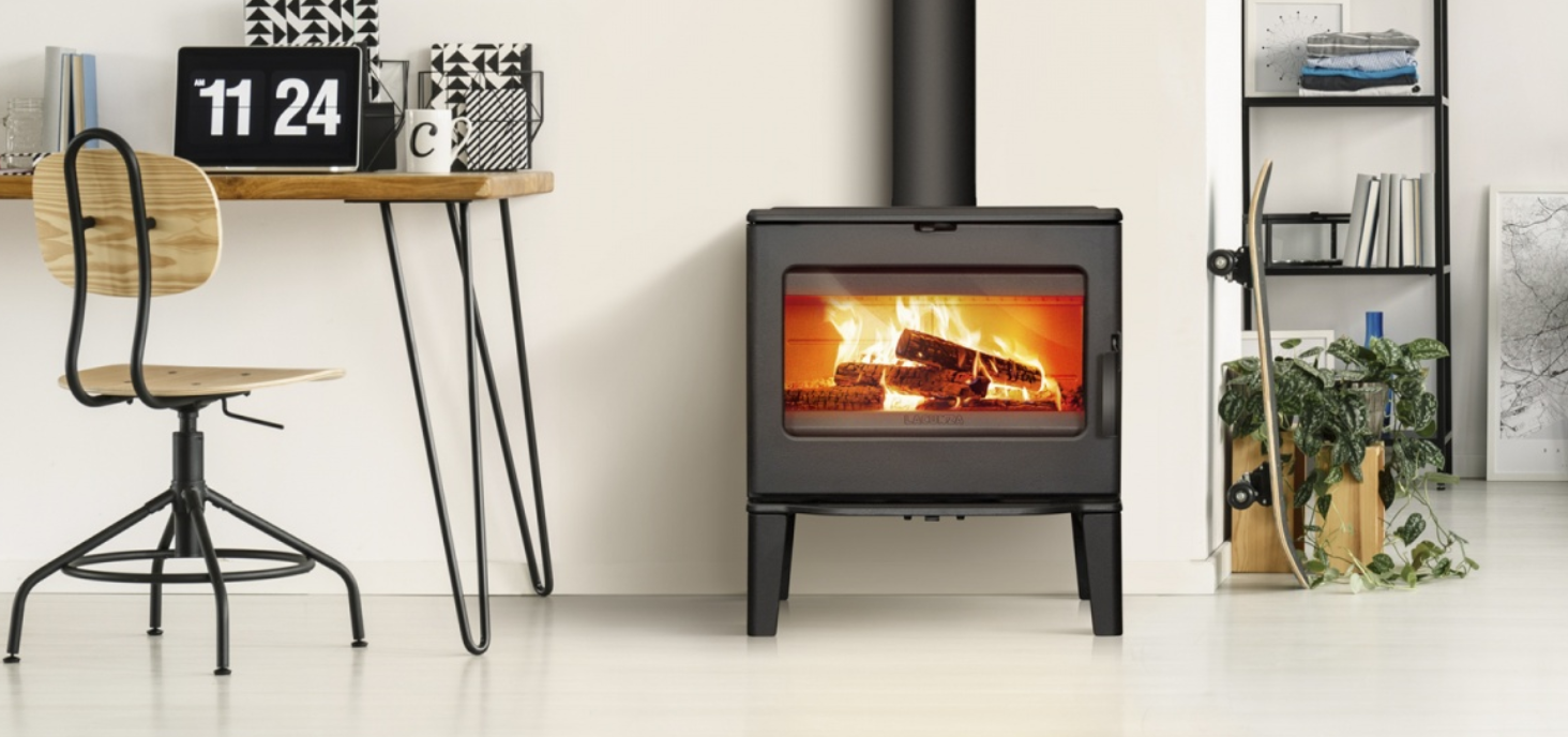 Malkinė krosnelė Lacunza Bidart 9kW įmontuota