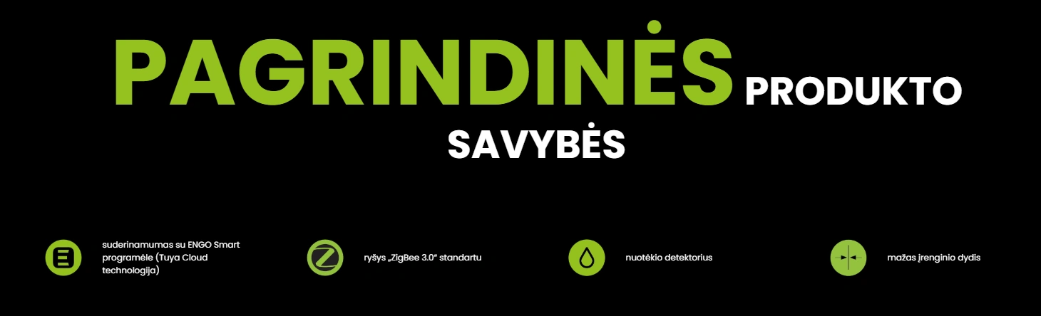 ELS Užliejimo jutiklis, ZigBee savybės