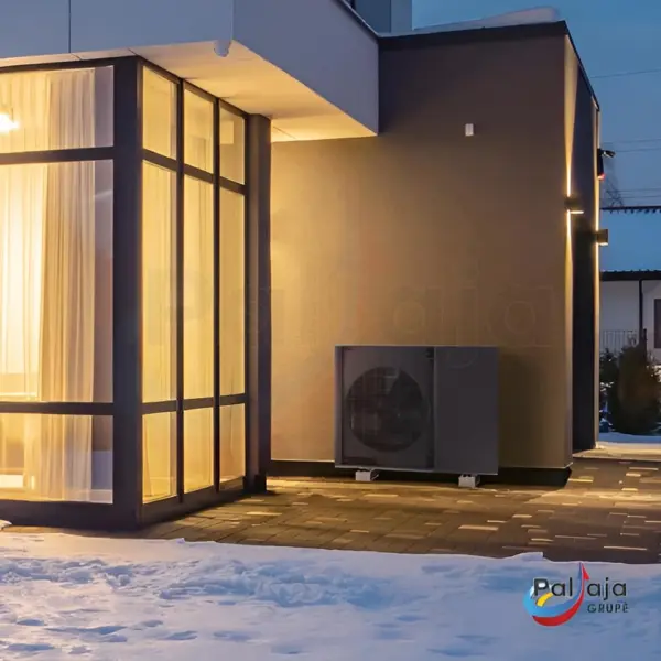 Šilumos siurbliai Samsung EHS Mono R290 260L 8kW trifazis lauke