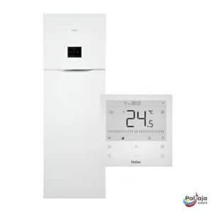 Šilumos siurblio Haier Hydro split R290 vidaus blokas su valdikliu ir termostatu