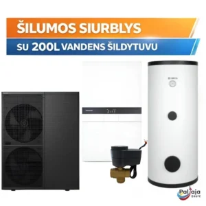 Šilumos siurblys Panasonic K Bi-Bloc T-CAP pasiūlymas