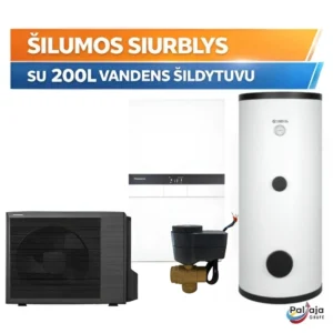 Šilumos siurblys Panasonic su pasiūlymu