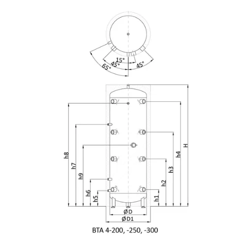 Teplobak VTA-4 100 l buferinė talpa – Paveikslėlis 3