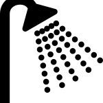 vonios įranga ikona