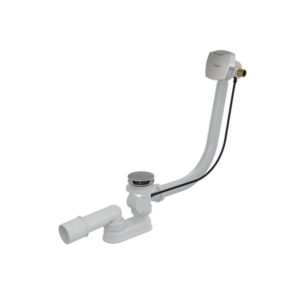 Vonios sifonas, užpildantis vonią vandeniu