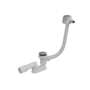 Vonios sifonas, užpildantis vonią vandeniu