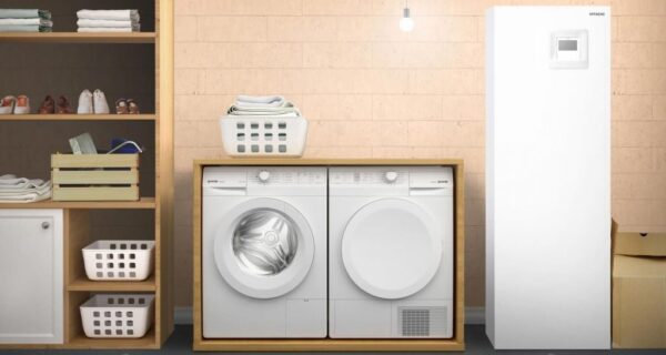 Šilumos siurbliai Hitachi Yutaki S Combi 220l įmontuota namuose