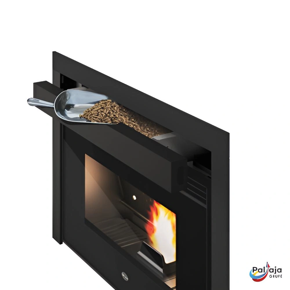 Židinys EvaCalor CESARE 11.5kW granulės