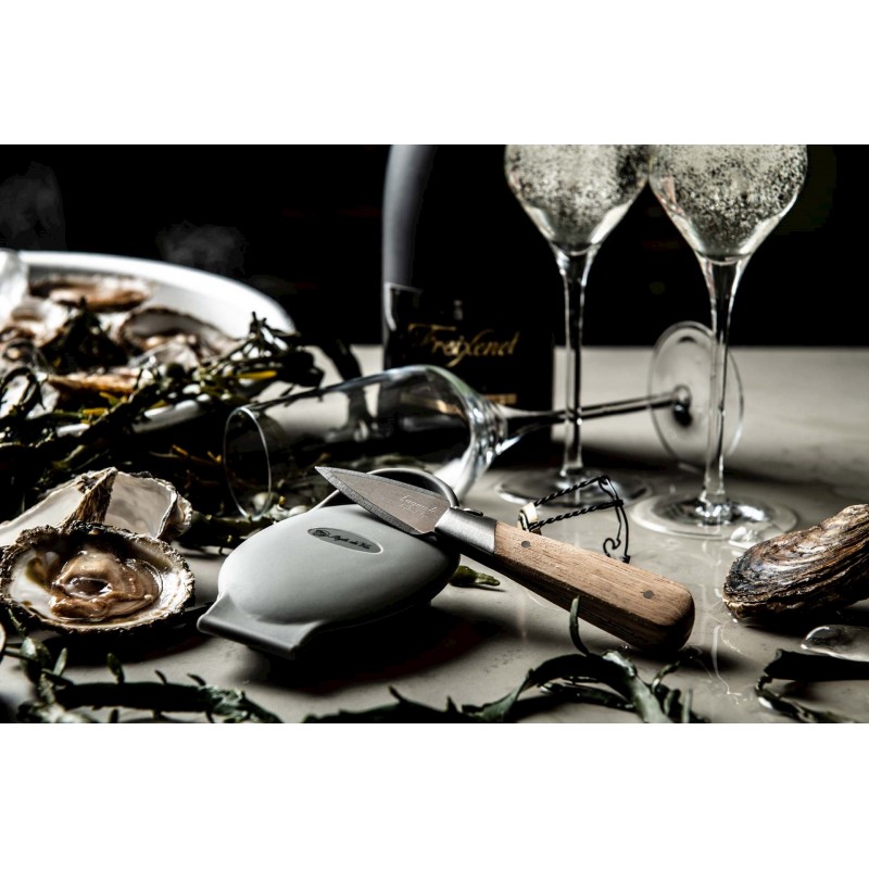 Austrių gliaudymo peilis Style De Vie oak wood – Paveikslėlis 2