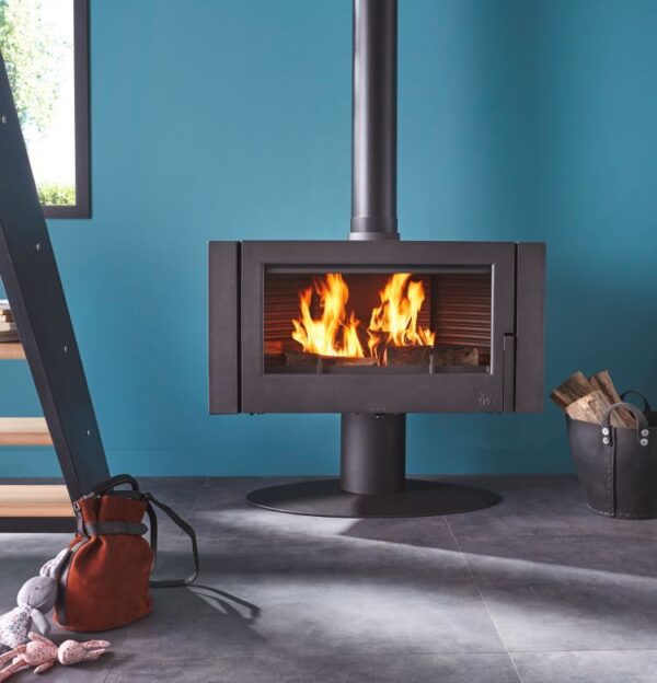 Ketinė krosnelė Invicta Antaya 12kW instaliuota