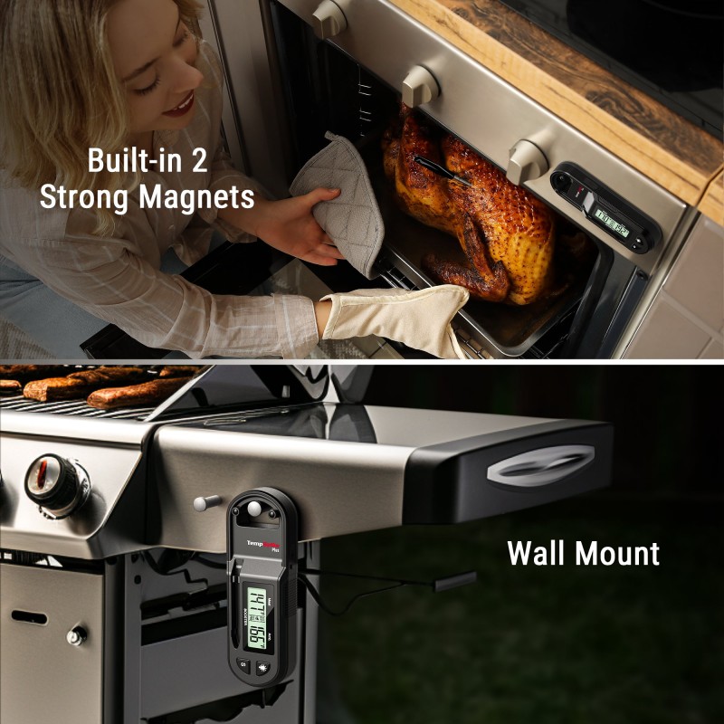 Belaidis Bluetooth mėsos termometras ThermoPro TP972W su 2 zondais – Paveikslėlis 6
