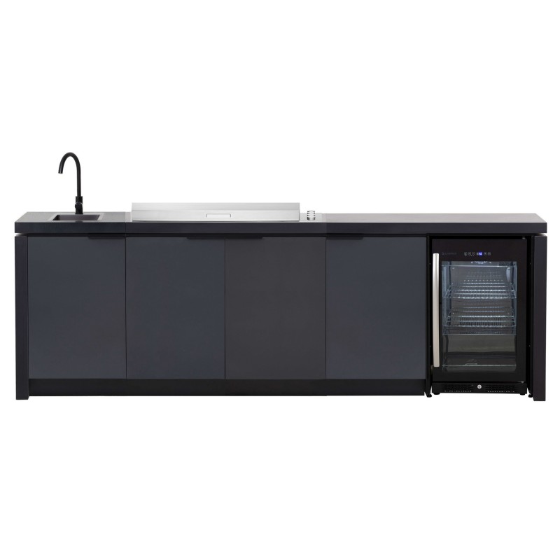 Lauko virtuvė Cabinex Classic su Beefeater Proline Flatlid 6 degiklių dujiniu griliumi