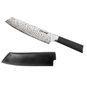 Damasko plieno peilis Steak Champ