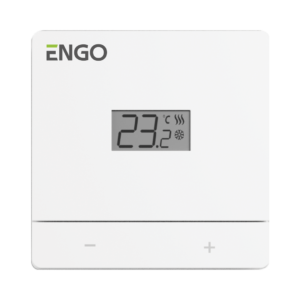 Laidinis termostatas Engo baltas