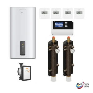 =6kW elektrinis rinkinys su vandens ruošimu ir patalpų valdymu (Wifi) komplektas