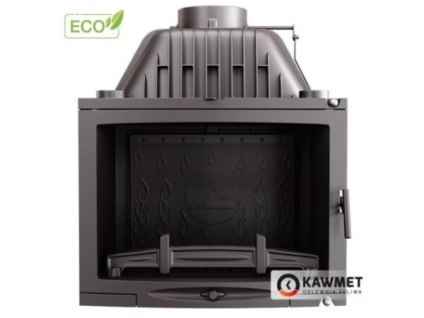 Malkinis židinys KAWMET W17 Panorama (16,1 kW) ECO iš priekio