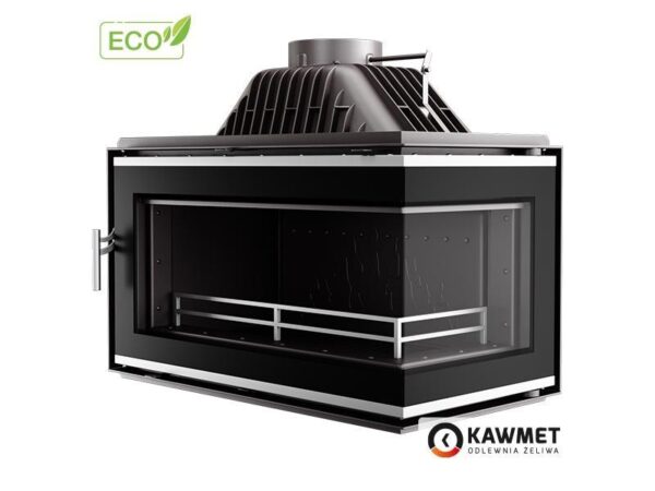 Ketaus židinys KAWMET W16 PB/LB (13,5 kW) ECO iš dešinės