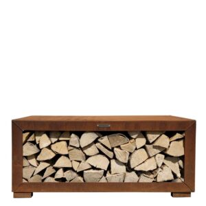 Gulsčia malkų lentyna Remundi