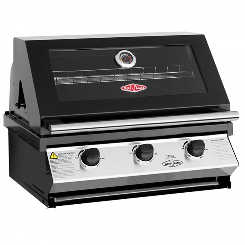 Įmontuojamas dujinis 3 degiklių grilis BeefEater 1200E – Paveikslėlis 2