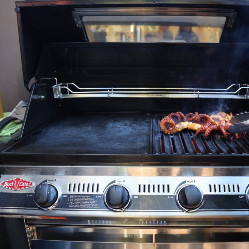 Įmontuojamas dujinis 3 degiklių grilis BeefEater 1200E – Paveikslėlis 5