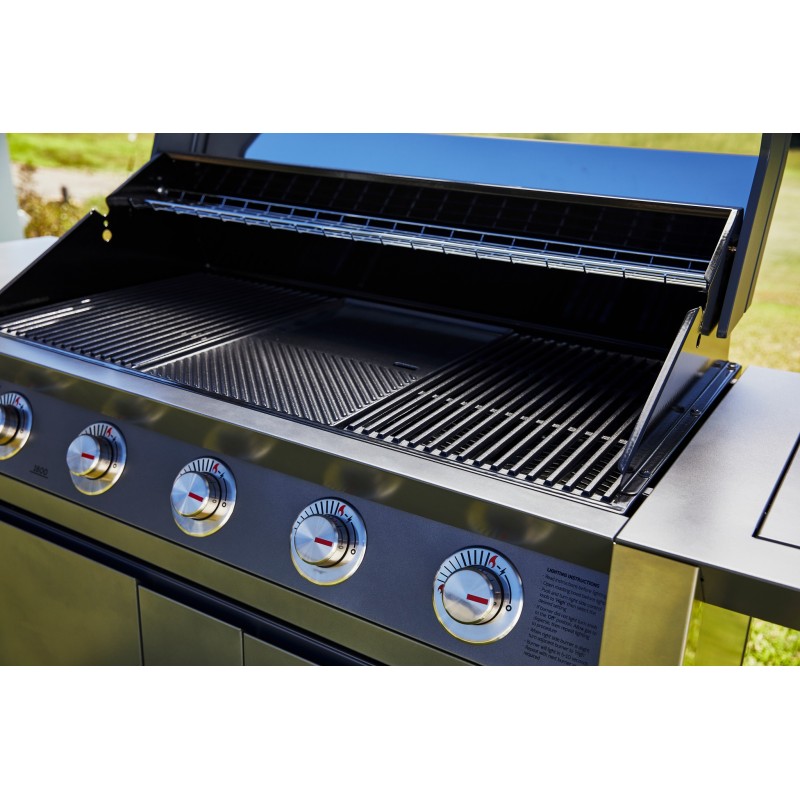 Įmontuojamas dujinis 5 degiklių grilis BeefEater 1600E – Paveikslėlis 2