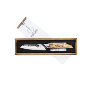 Japoniško plieno Santoku peilis - Forged Katai 14cm