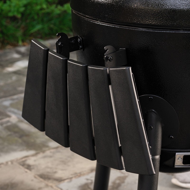 Anglinis lauko grilis Kamado Char-Griller Akorn 57cm – Paveikslėlis 7
