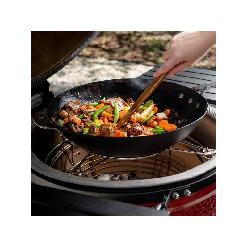 Anglies plieno Wok keptuvė Kamado Joe 40cm – Paveikslėlis 2