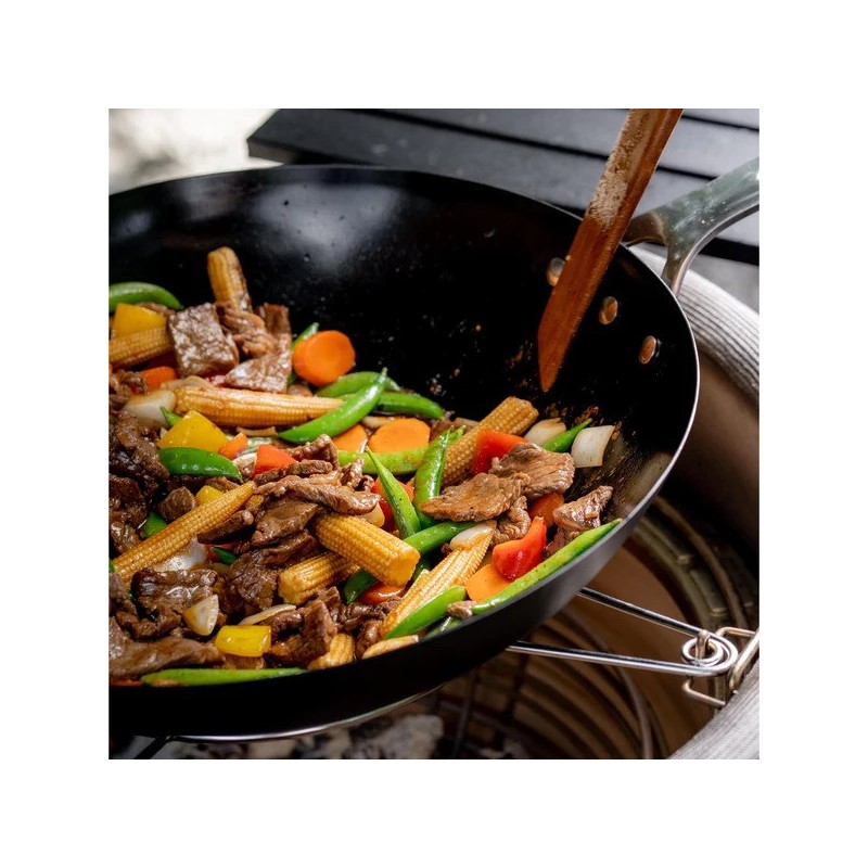 Anglies plieno Wok keptuvė Kamado Joe 40cm – Paveikslėlis 4