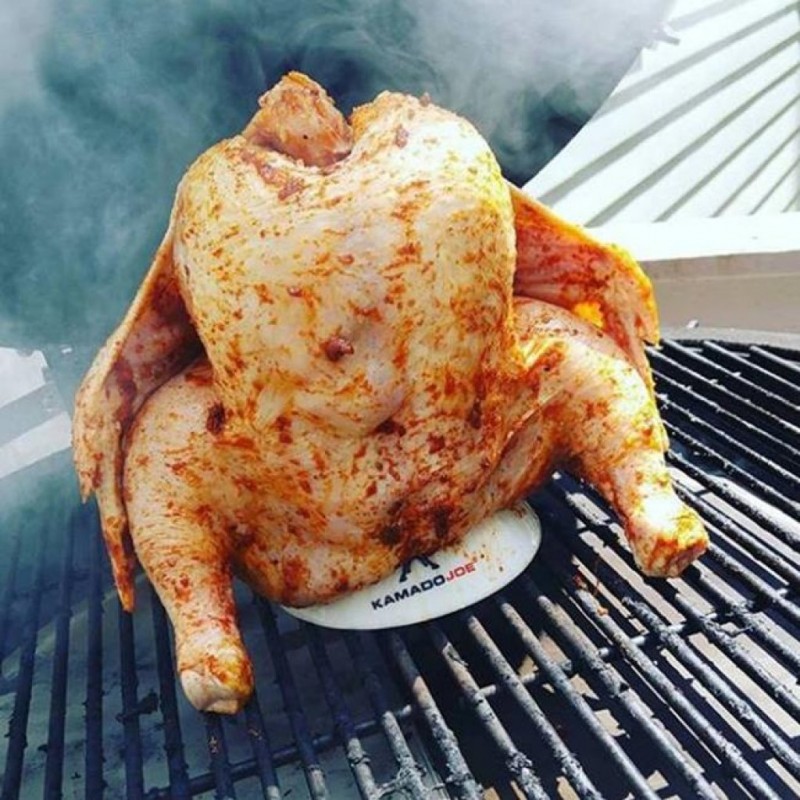 Keramikinis vištos laikiklis Kamado Joe – Paveikslėlis 3