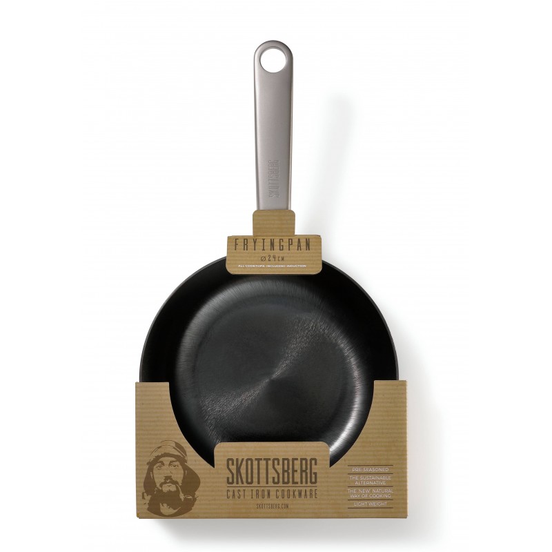 Lengvojo ketaus keptuvė Skottsberg 24cm – Paveikslėlis 5